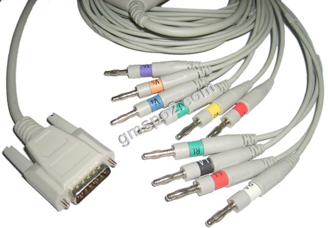 BiocareNihon Kohden EKGケーブルBanana.jpg