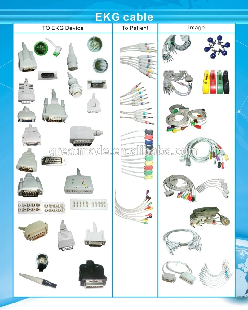 互換性のあるMedex 18リードホットケーブル