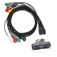 Schiller Cardiovit ft -1 ECG患者リードワイヤー10リードの場合