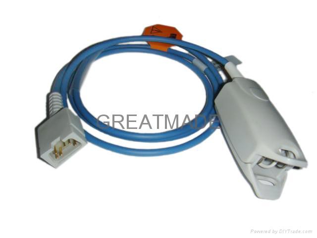 9168 00 互換性のある再利用可能な大人の指クリップ Spo2 センサー