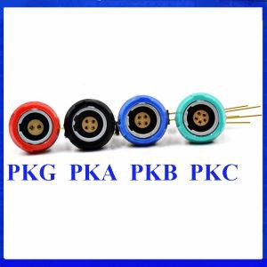 1P医療用コネクタPKGPKA PKB PKC2-10ピン14ピン固定ソケットエルボ付き90度接触PCB2キーイング