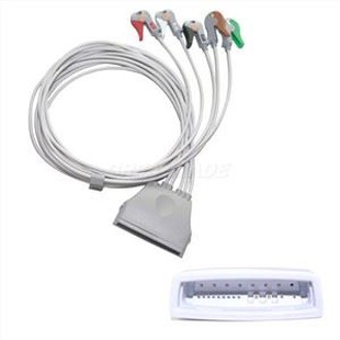 Philips 互換 ECG テレメトリー リード線